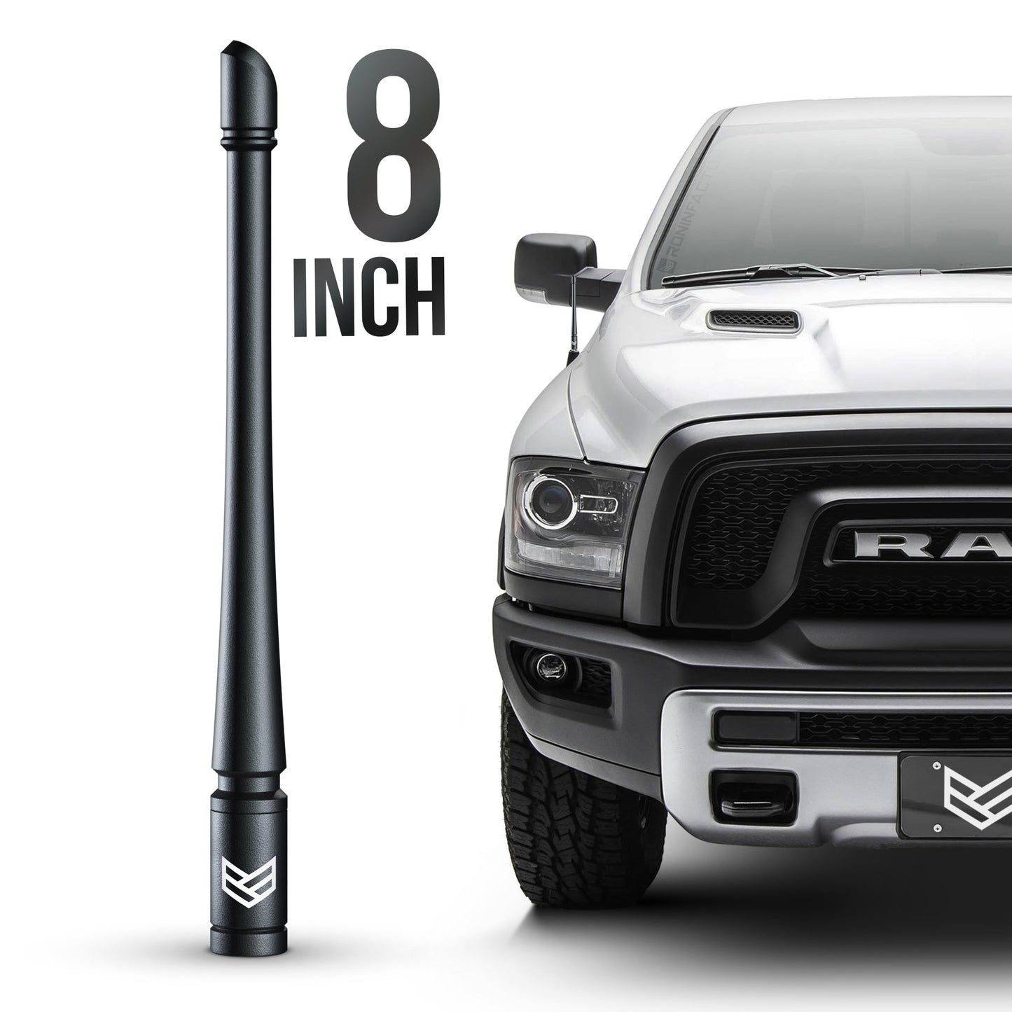 TUFFLOCK® FLEXIBLE ANTENNA FOR DODGE RAM (8 INCH)