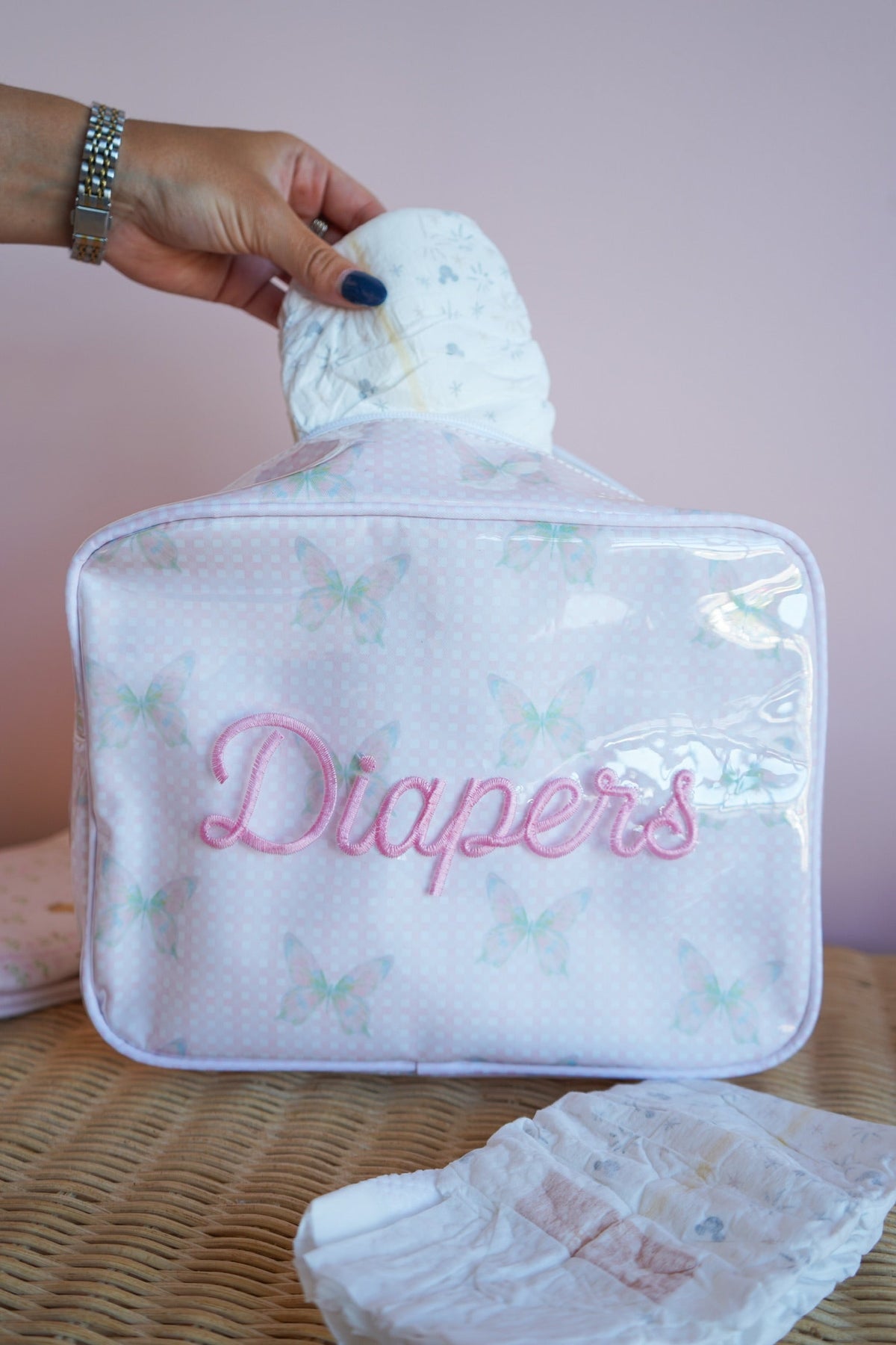 Diapers XL - Clear Coat Bag