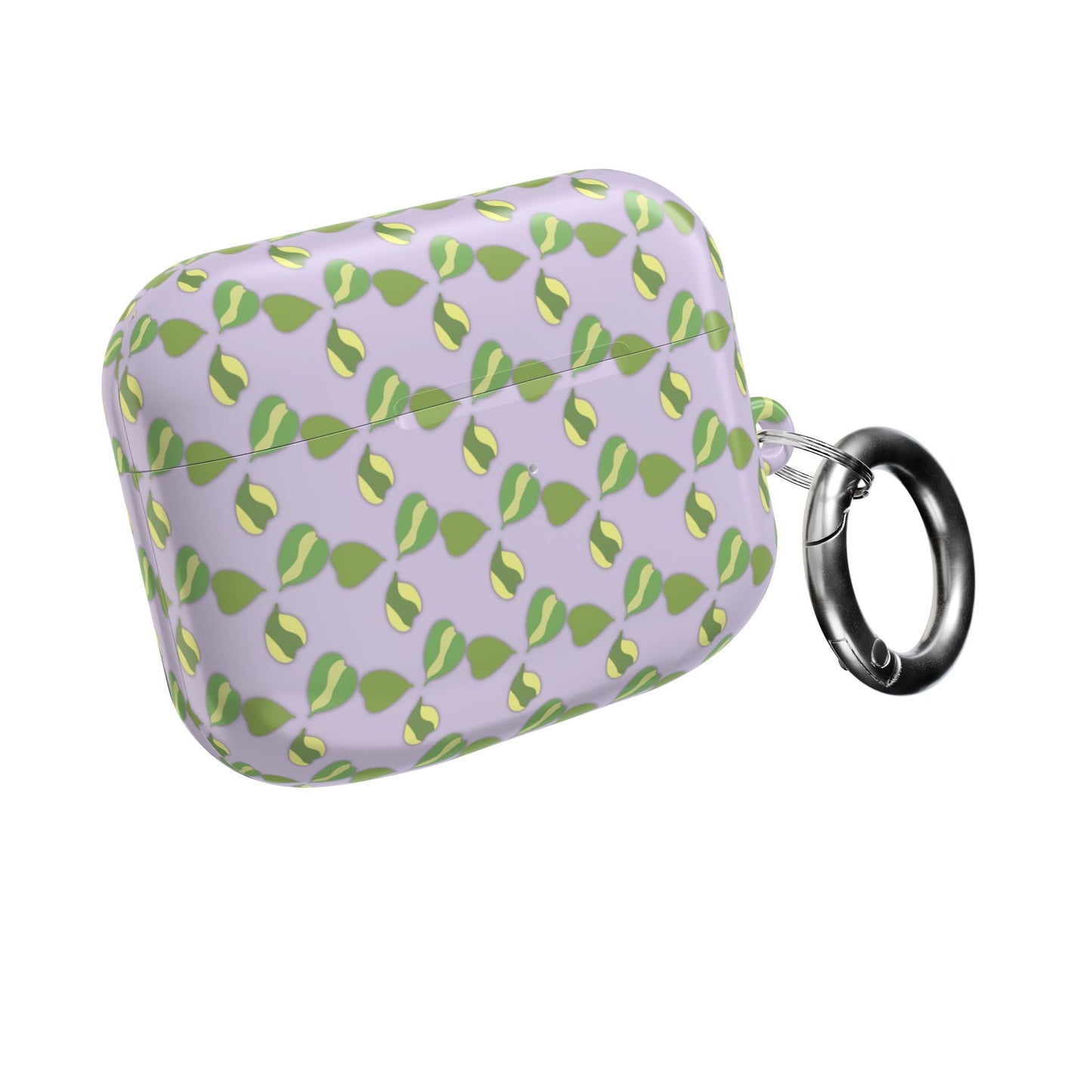 Hoya Kerrii Pattern Earbud Case – Slim Protective Cover With Carabiner