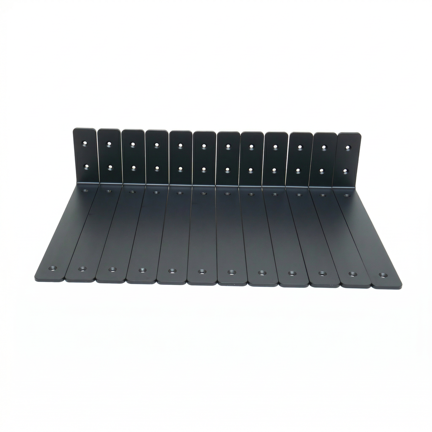 Kingsley DIY Home Wall Shelf Brackets | Heavy Duty 4" to 12" Wall Shelves