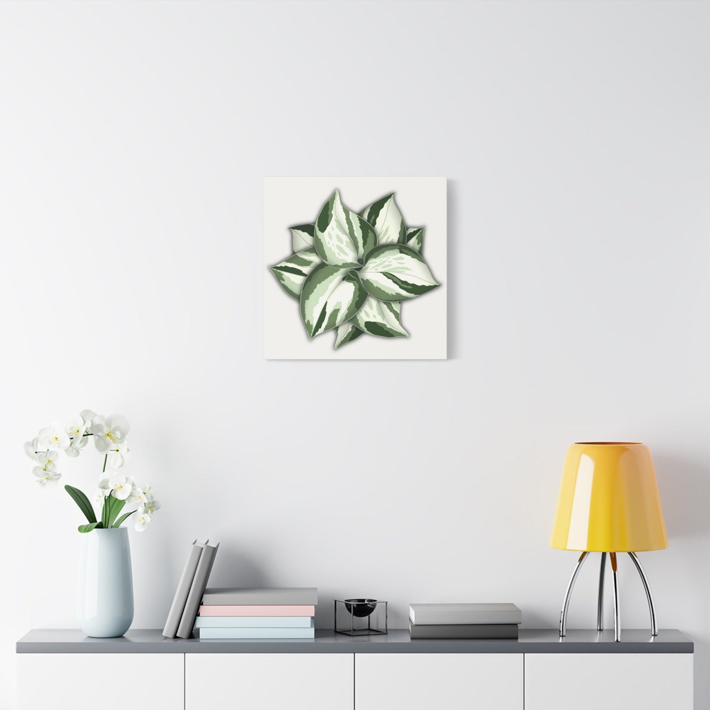 Manjula Pothos Canvas Print – Botanical Wall Art