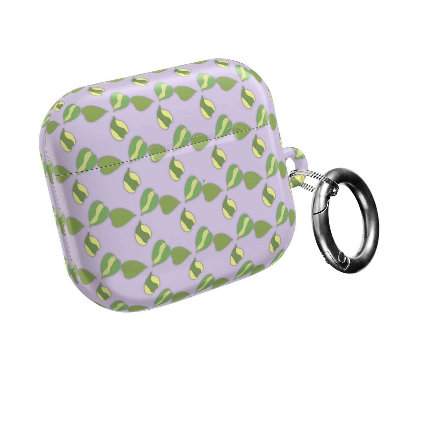 Hoya Kerrii Pattern Earbud Case – Slim Protective Cover With Carabiner
