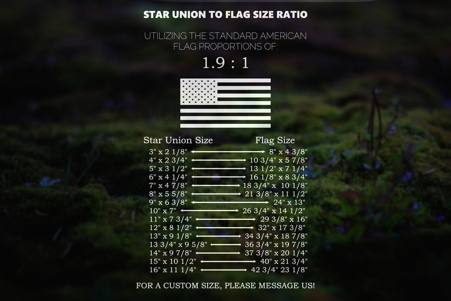 American Flag Navy Star Union Vinyl Decal or Stencil | 309