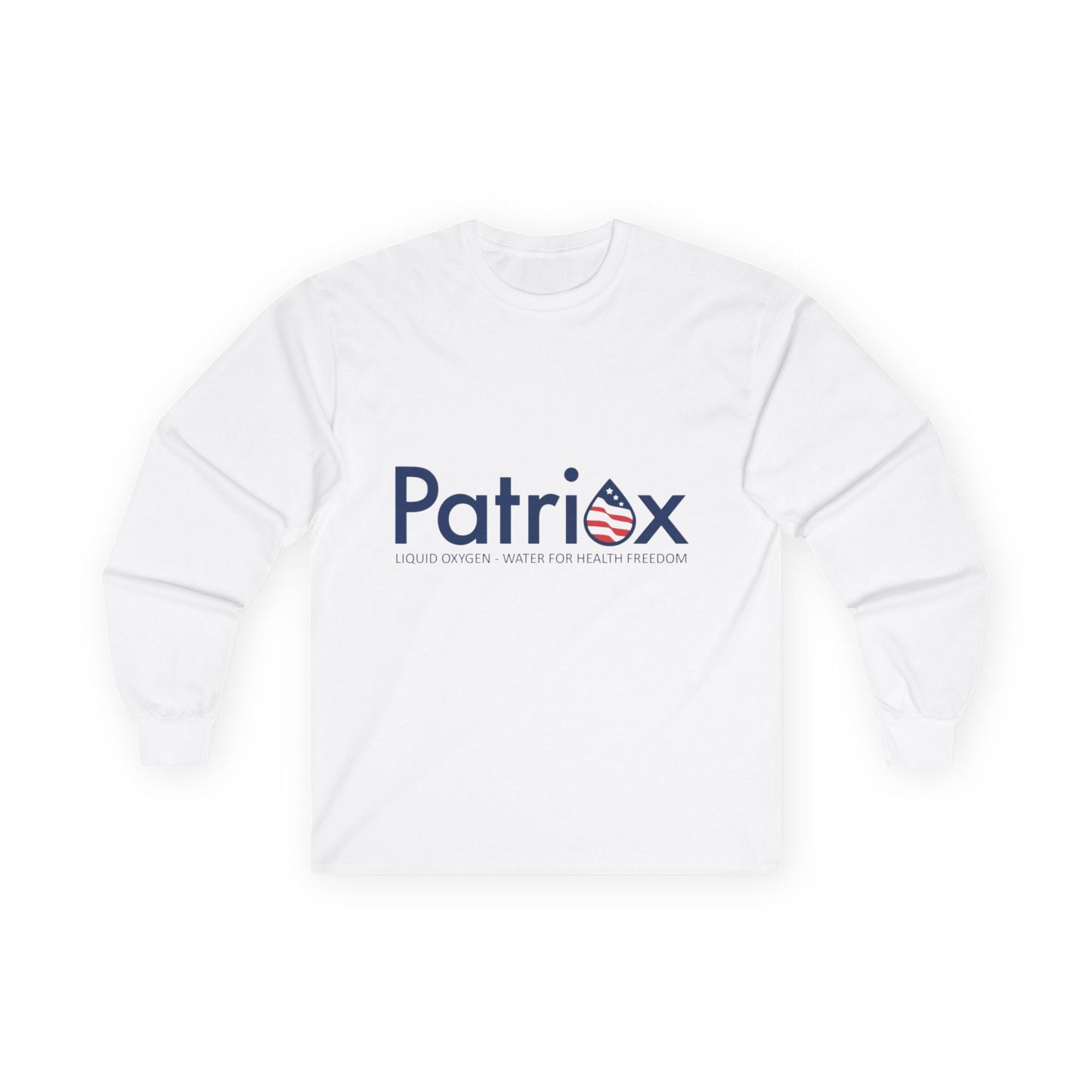 Patriox Logo Long Sleeve Tee —patriox American Flag Design