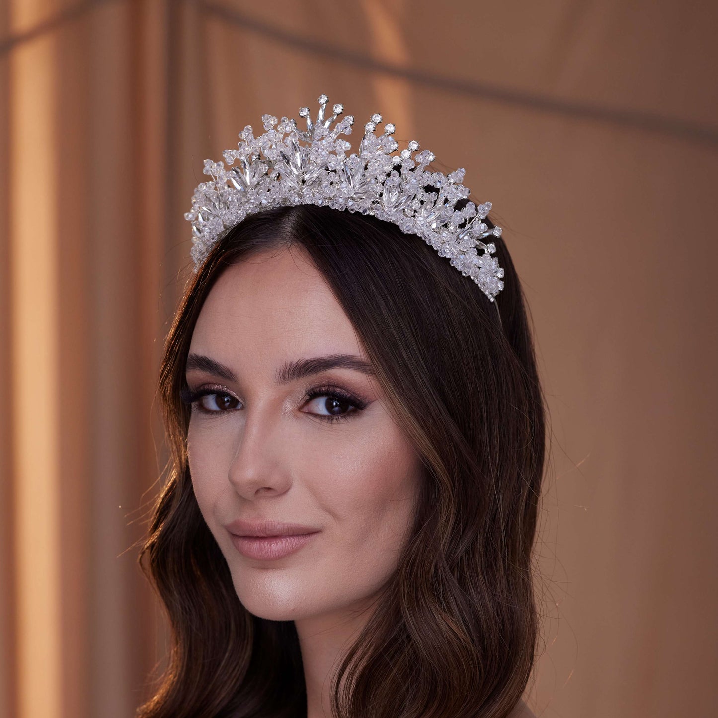 Crystal Rhinestone Bridal Tiara
