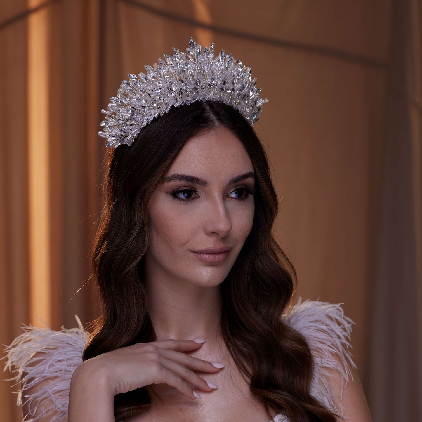 Crystal Rhinestone Tiara