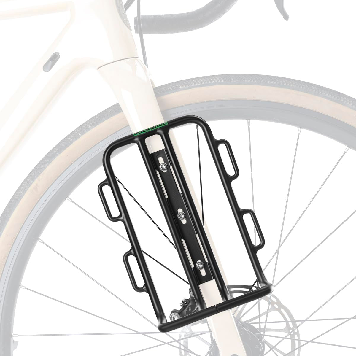 RideMate 100% Waterproof Front Fork Rack Bag 7L