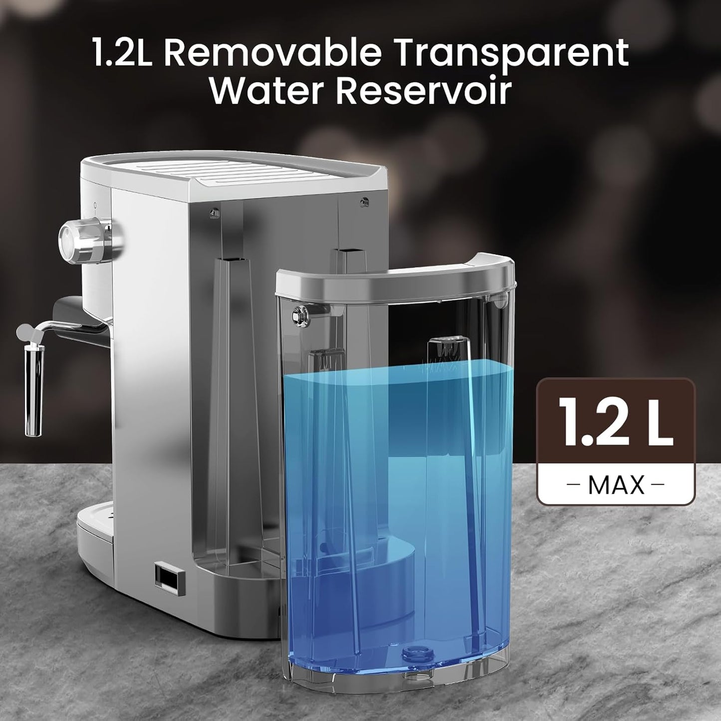 2 in 1 Espresso Machines Support Capsule Coffee Automatic Cappuccino Coffee Maker CM8054