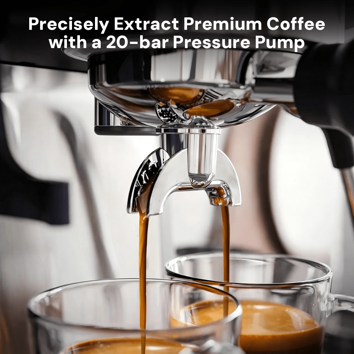 20 Bar Espresso Machines with Grinde CM8031