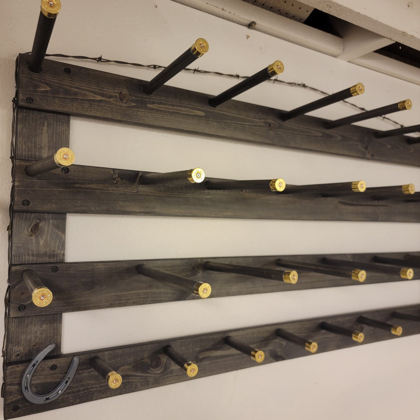 The 12-Hatter: Horizontal Wall-Hanging Western Organization