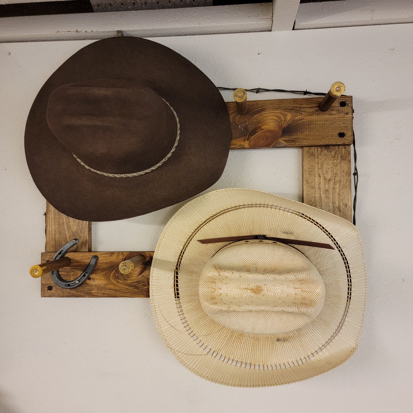 The 8-Cap: Vertical Wall-Hanging Ball Cap Organization