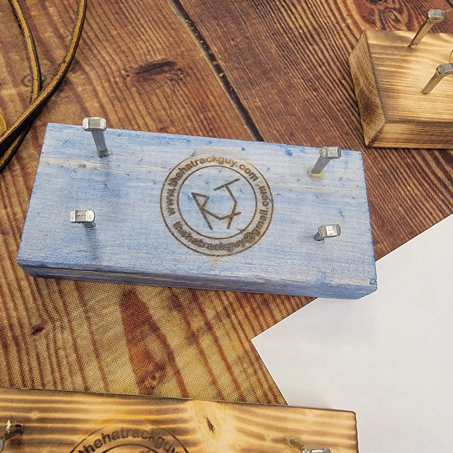 The "Pro-Western" Business Card Holder: Forged Nail Series