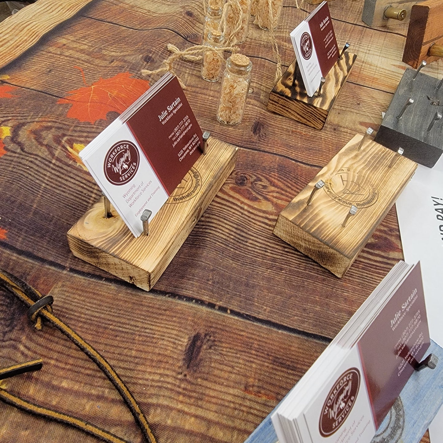 The "Pro-Western" Business Card Holder: Forged Nail Series