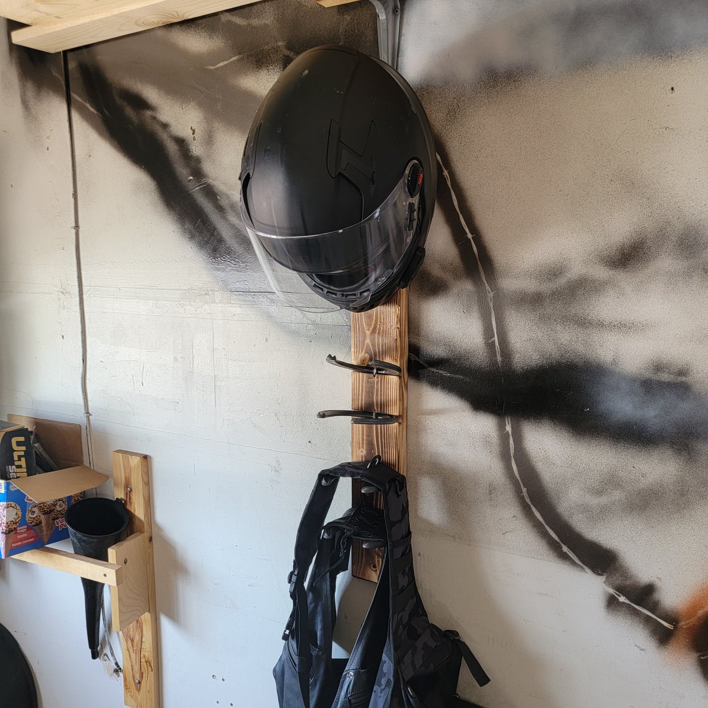 The Steel Horse Rack: Ultimate Motorcycle Gear Station