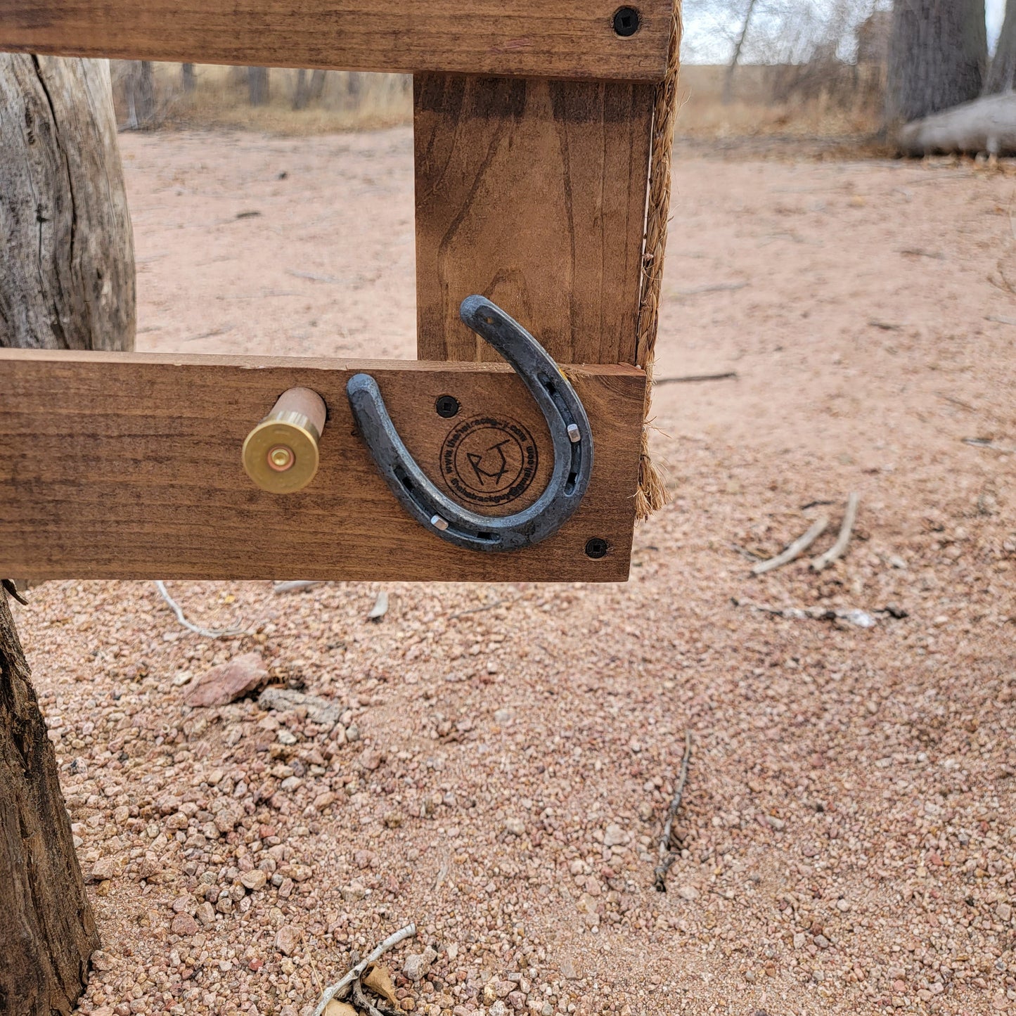 The 6-Hatter: Horizontal Wall-Hanging Western Organization