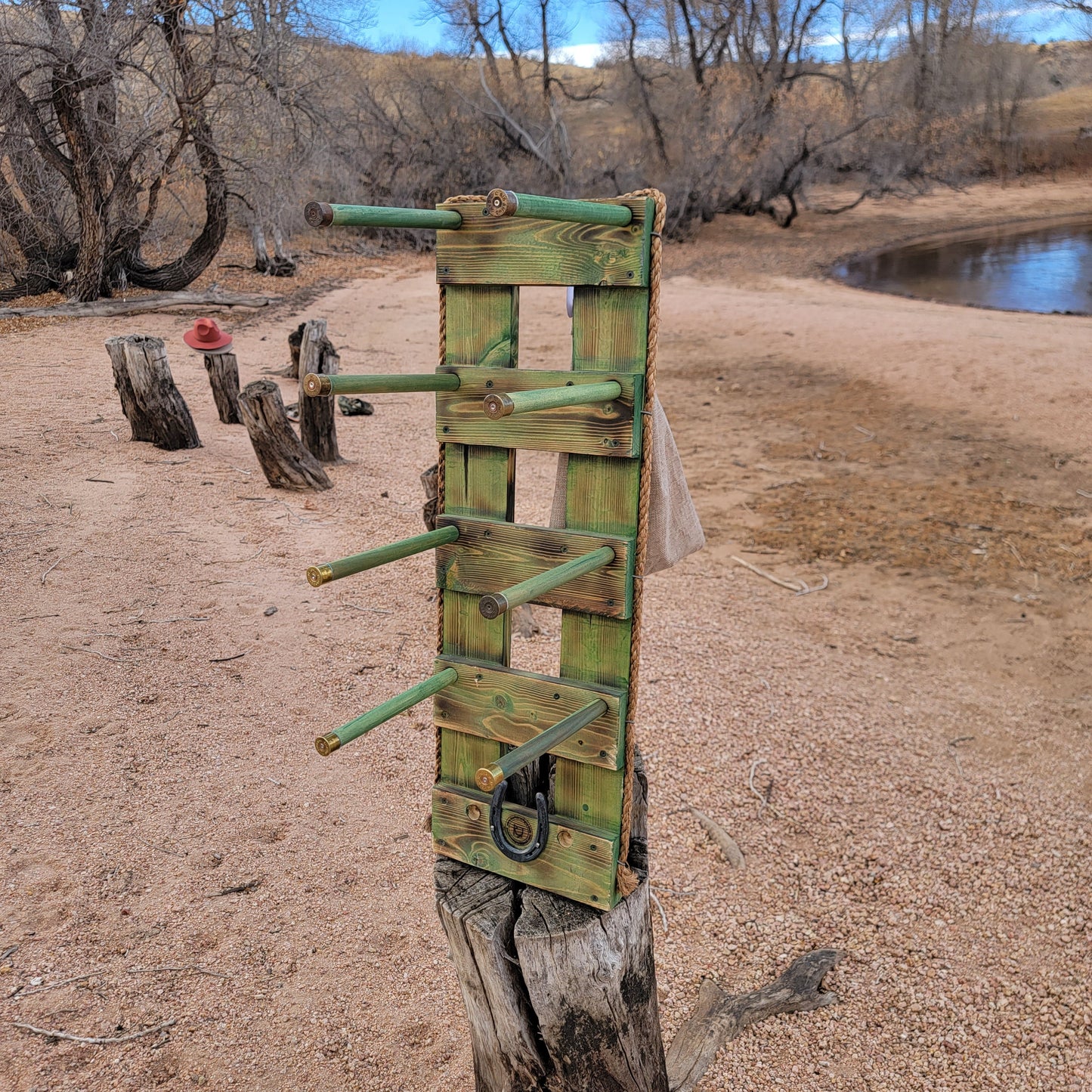 The 4-Hatter: Vertical Wall-Hanging Western Organization