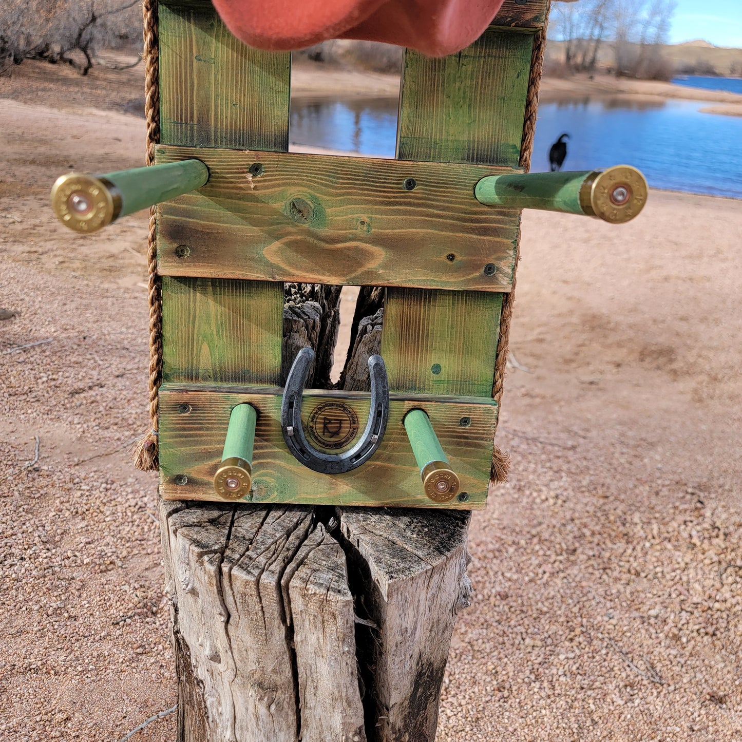 The 4-Hatter: Vertical Wall-Hanging Western Organization