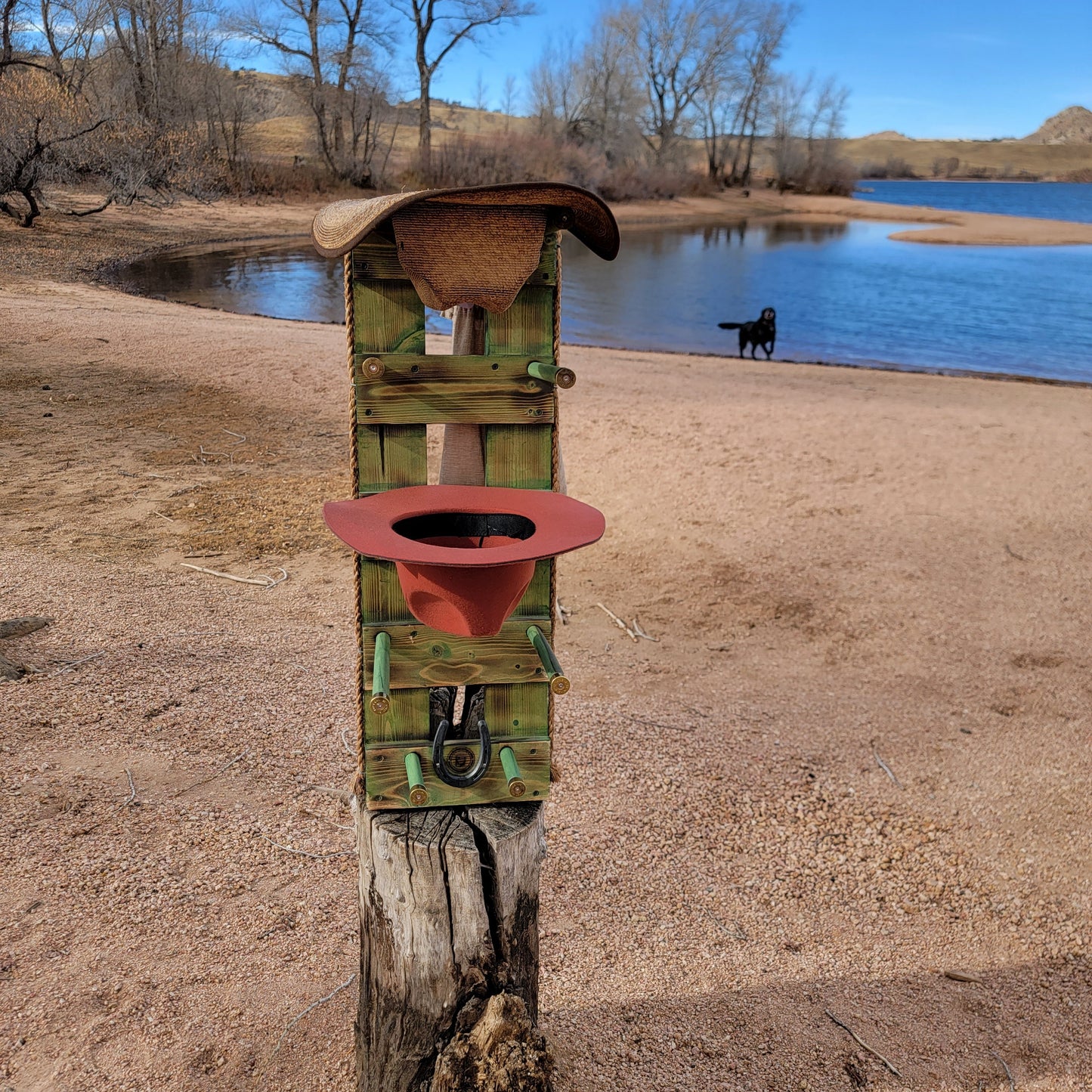 The 4-Hatter: Vertical Wall-Hanging Western Organization