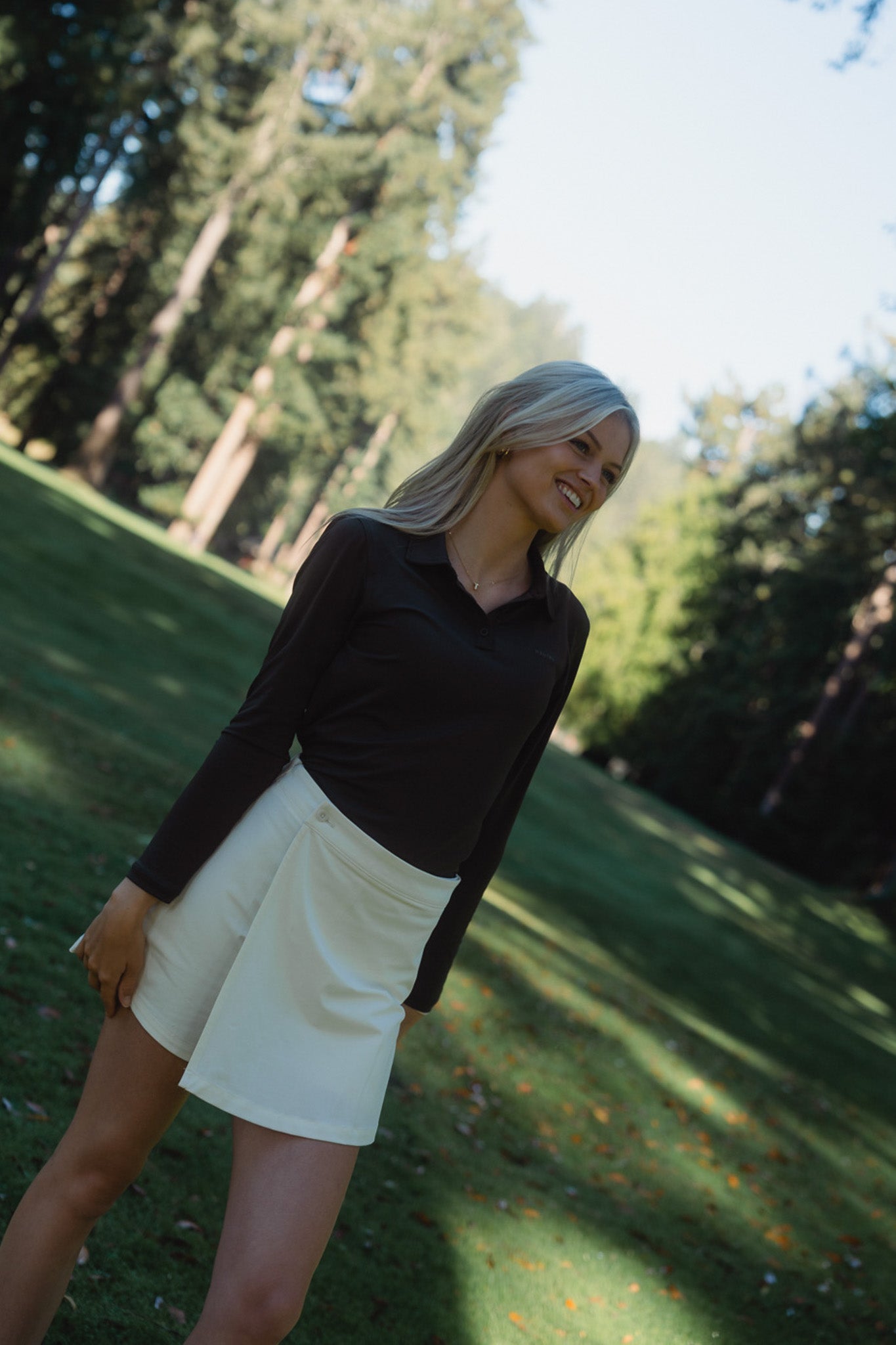 Women's Catalyst Polo L/S | Point Collar | Woods