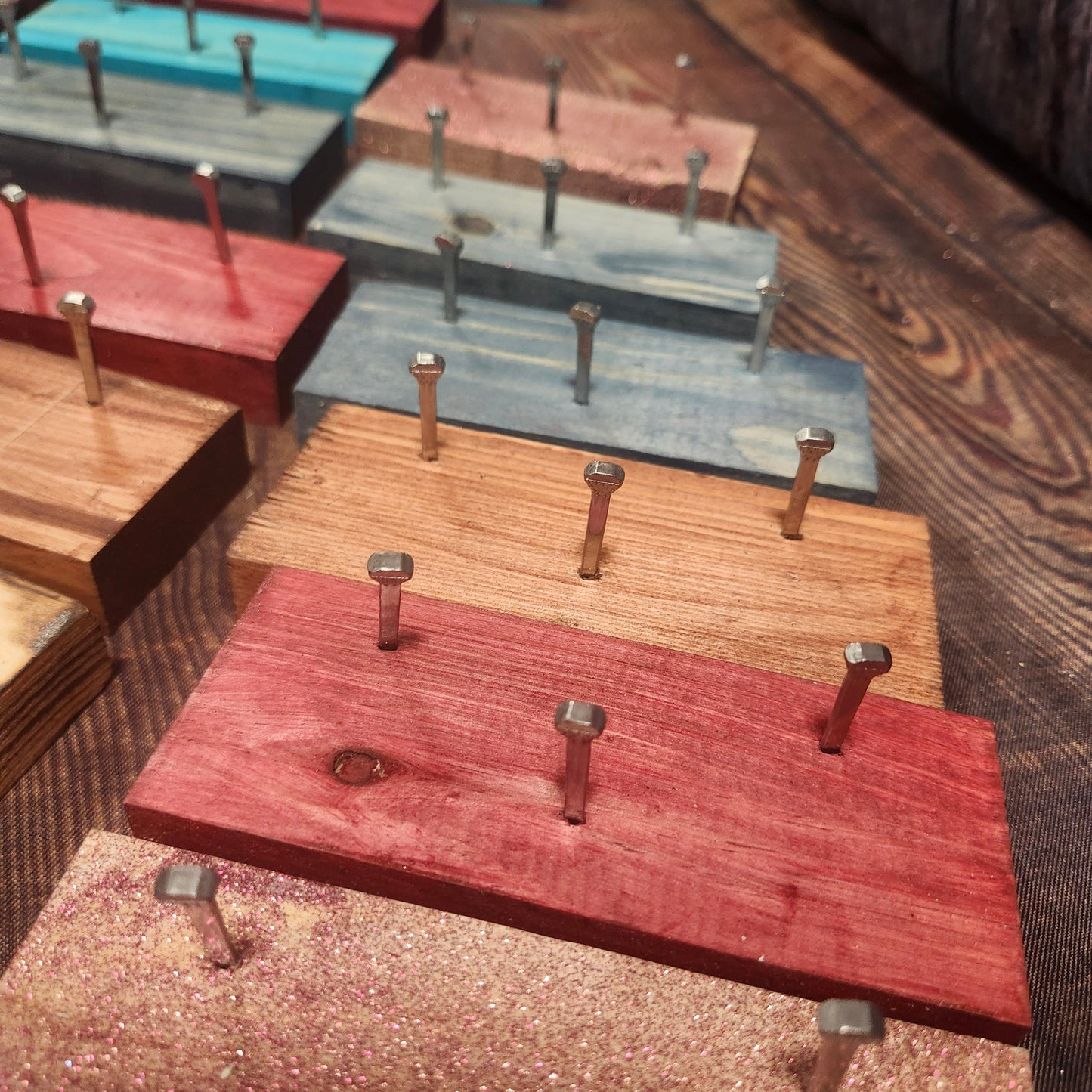 The "Pro-Western" Business Card Holder: Forged Nail Series
