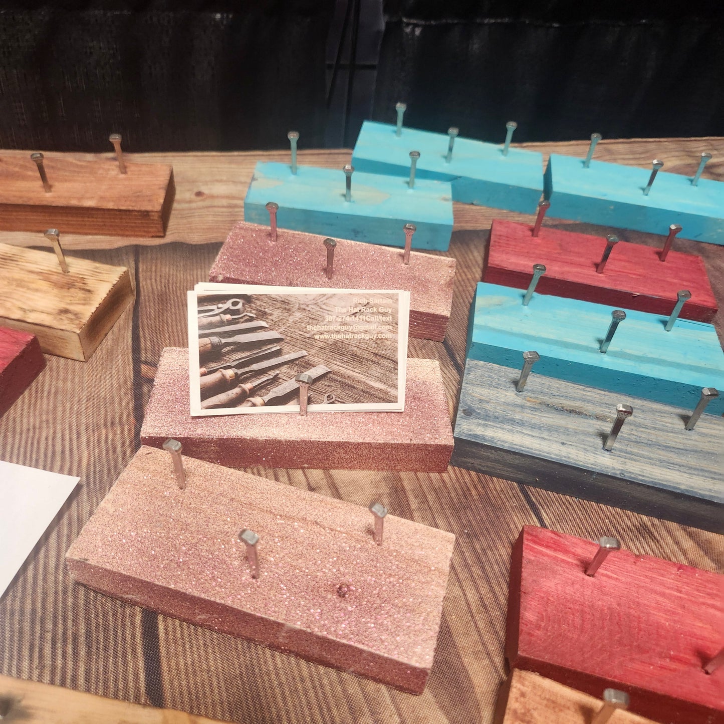 The "Pro-Western" Business Card Holder: Forged Nail Series