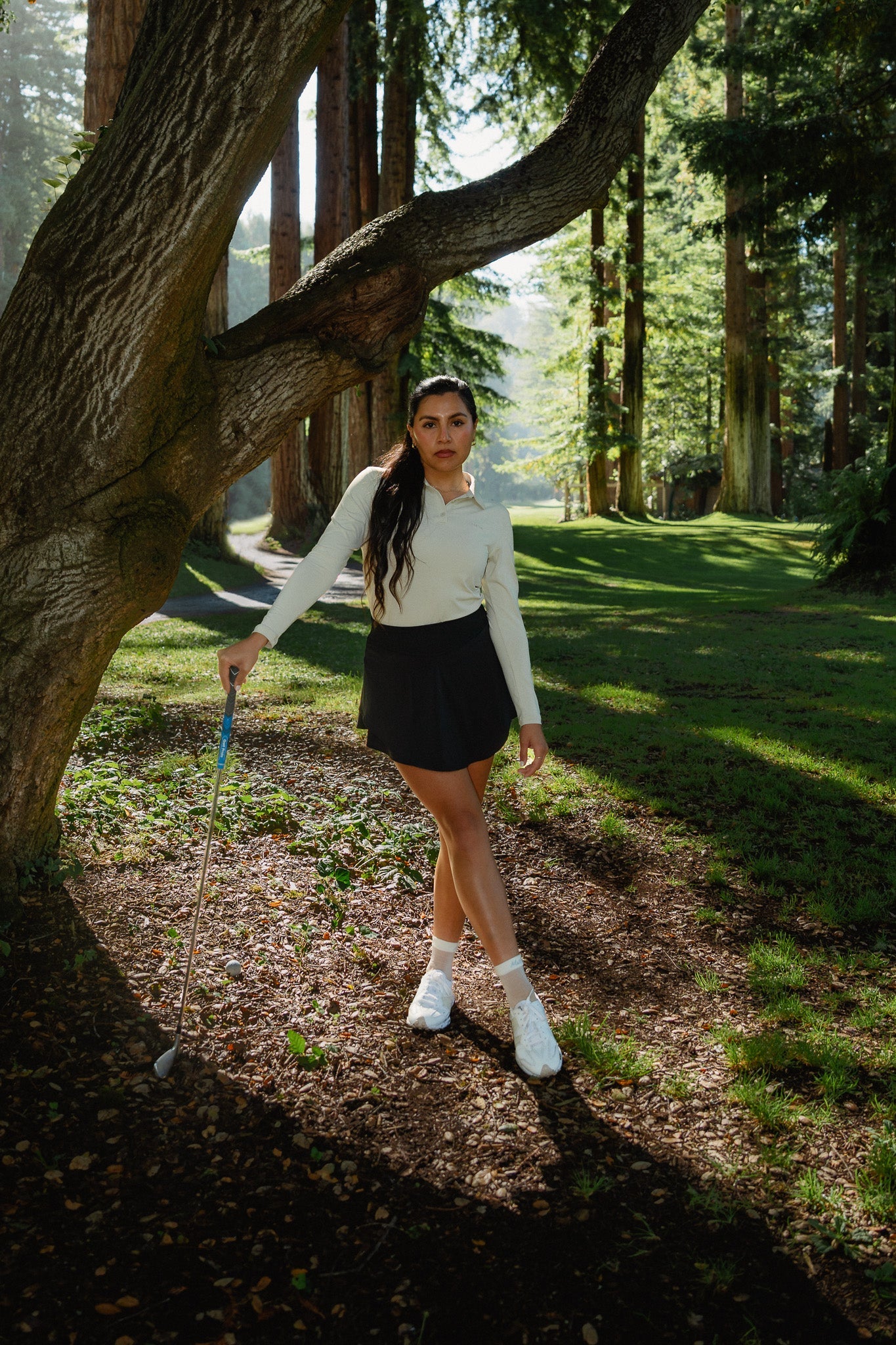 Women's Catalyst Polo L/S | Point Collar | Birch