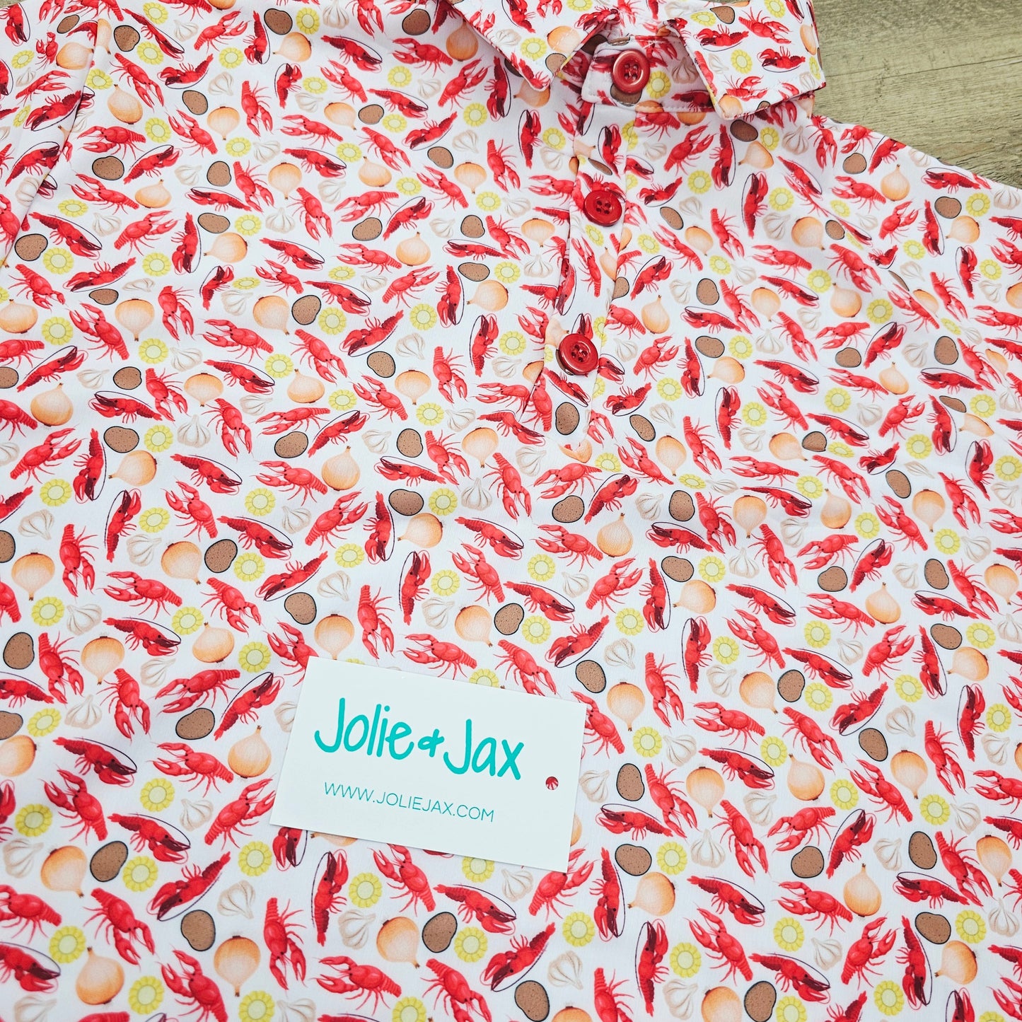 Crawfish Boil Adult Polo Shirt