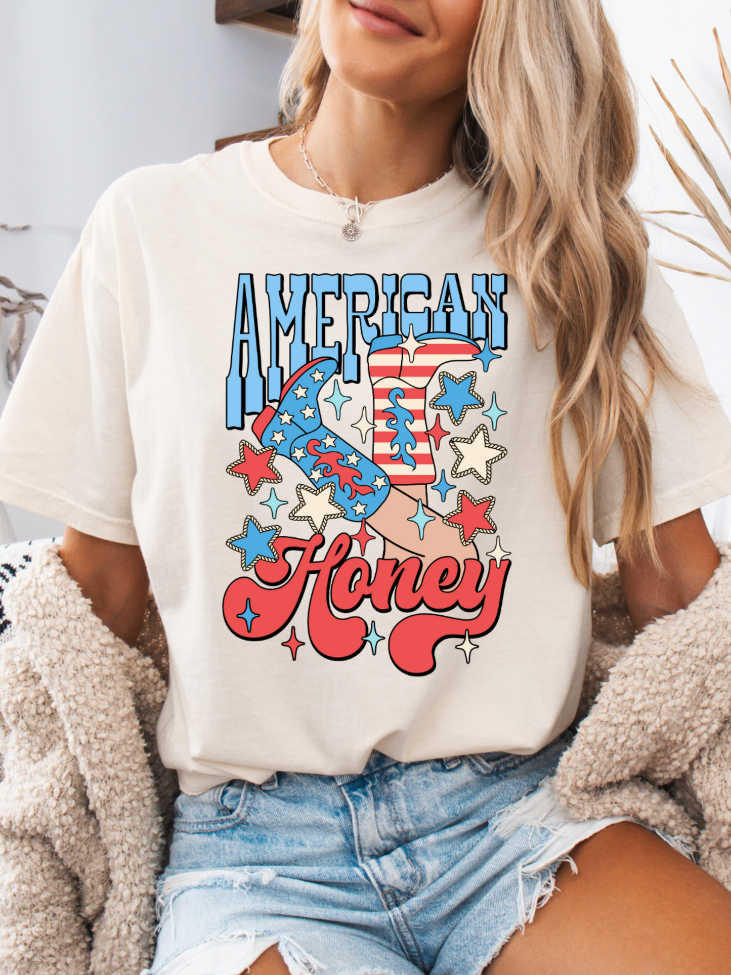 All American Flare Bundle (1 Fiona Flares + 1 Graphic Tee)
