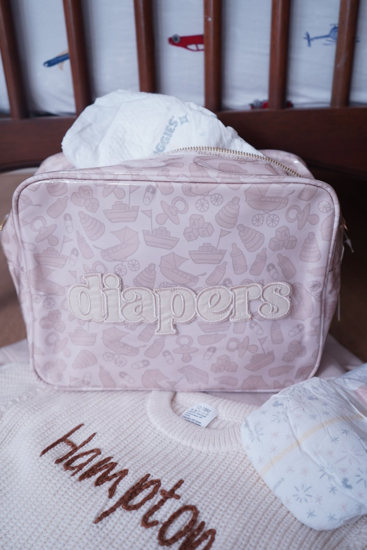 Diapers XL - Clear Coat Bag