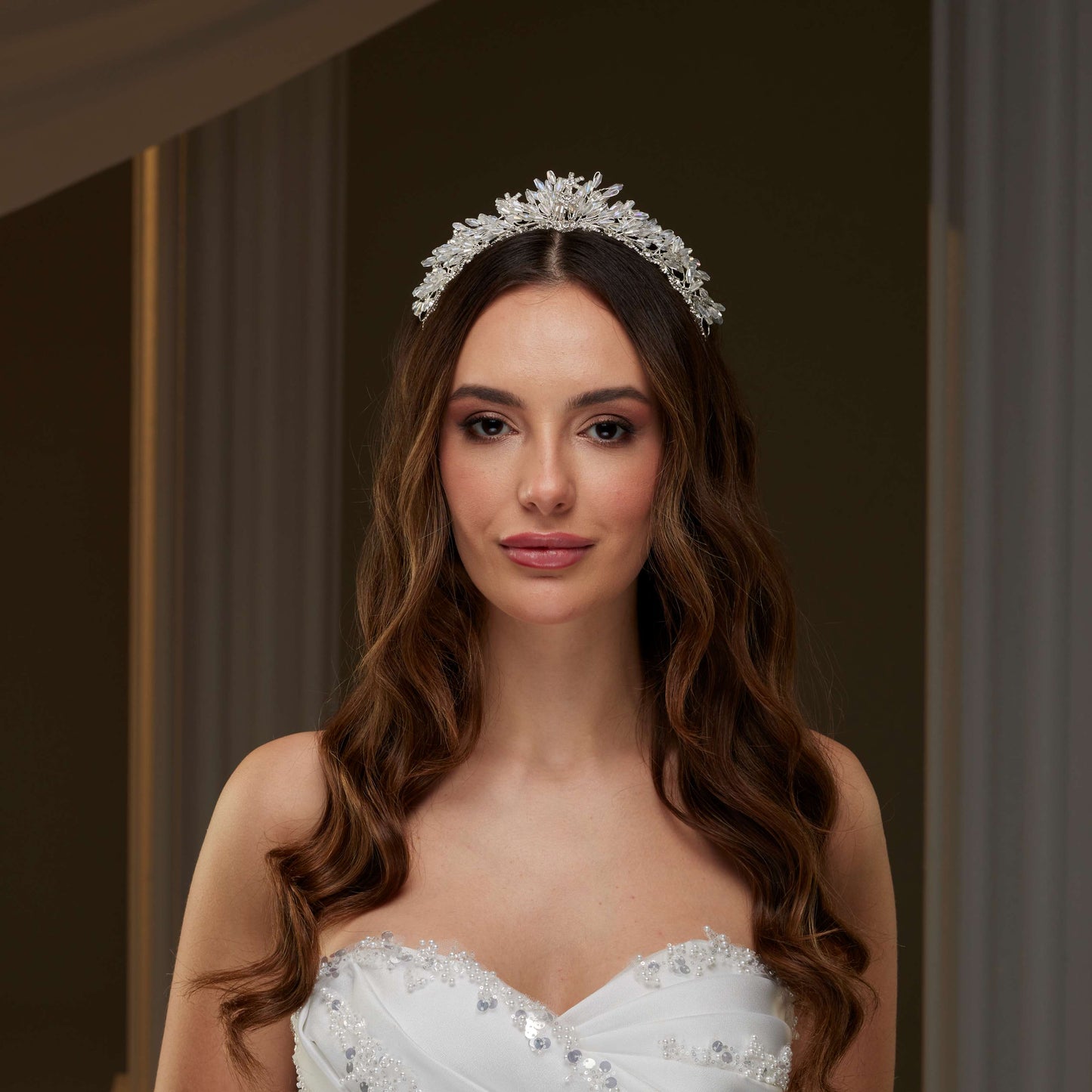Elegant Crystal Tiara