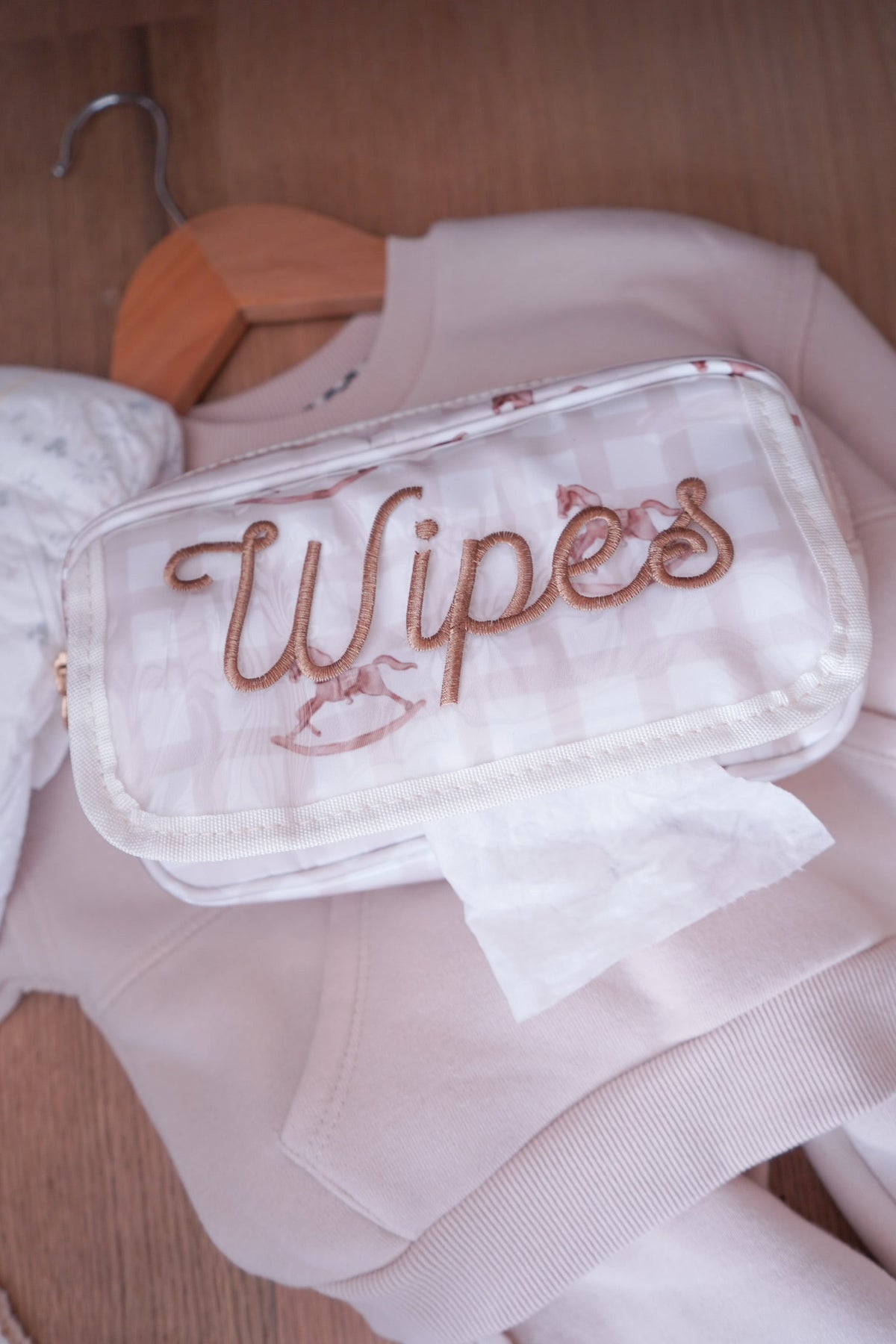 Wipes Pouch - Clear Coat Bag