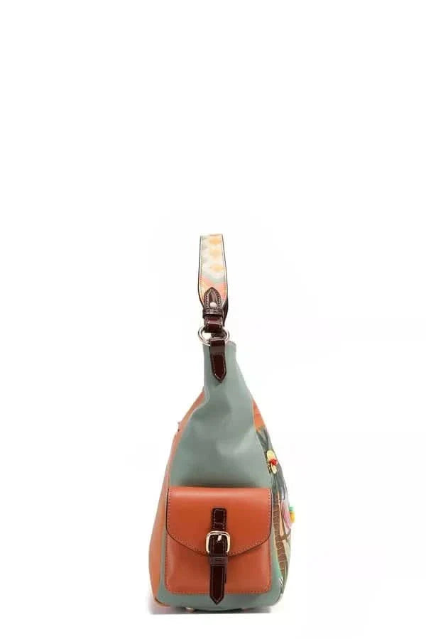 Nicole Lee Sun And Sand Hobo Handbag Pebbled Vegan Leather