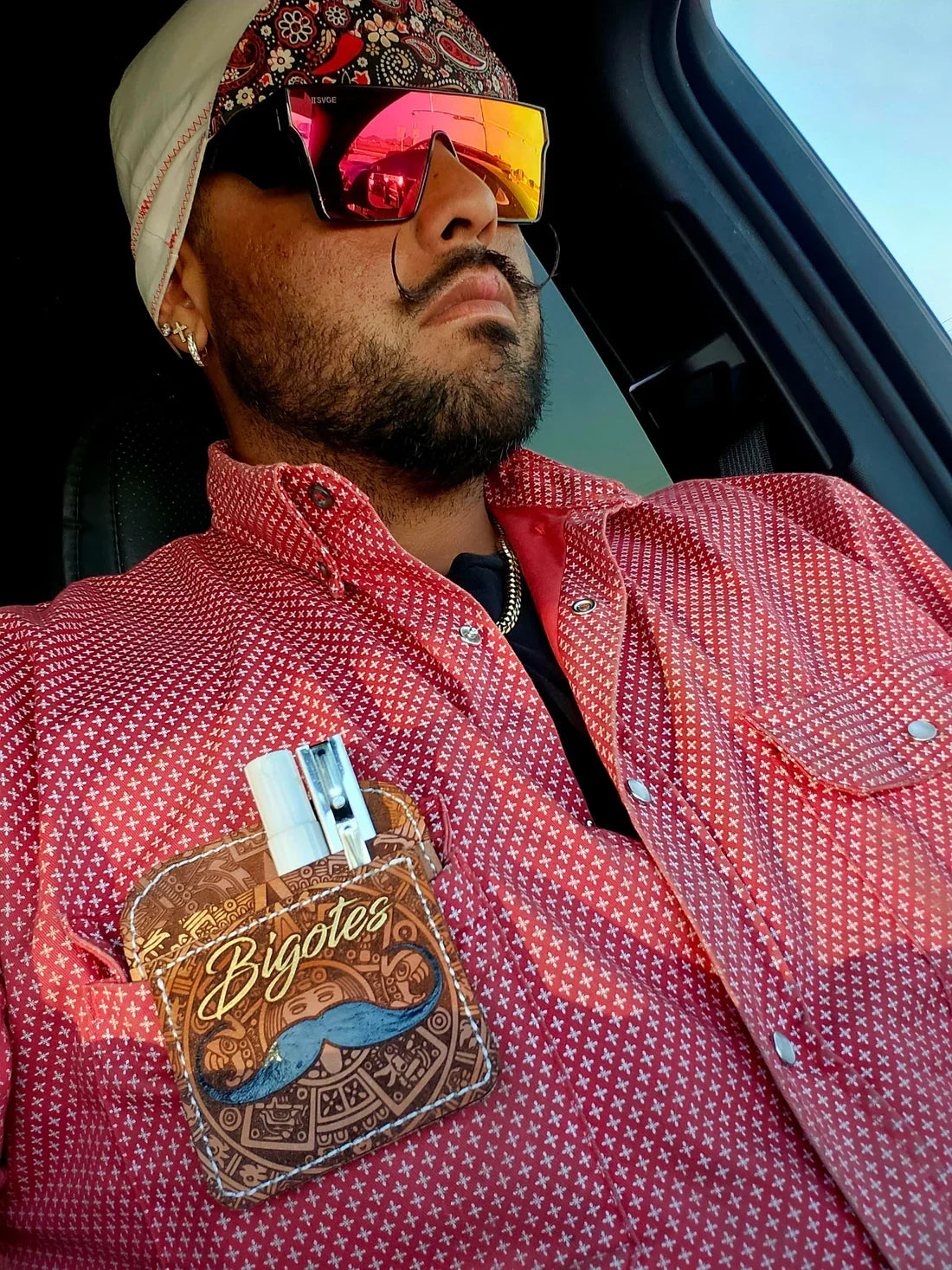 FR Pearl Snap Work shirt - Alpha Red
