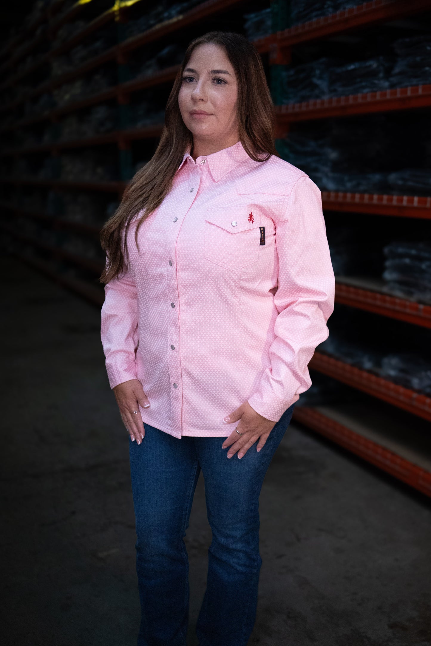 Women's FR Pearl Snap - Ignite Pink