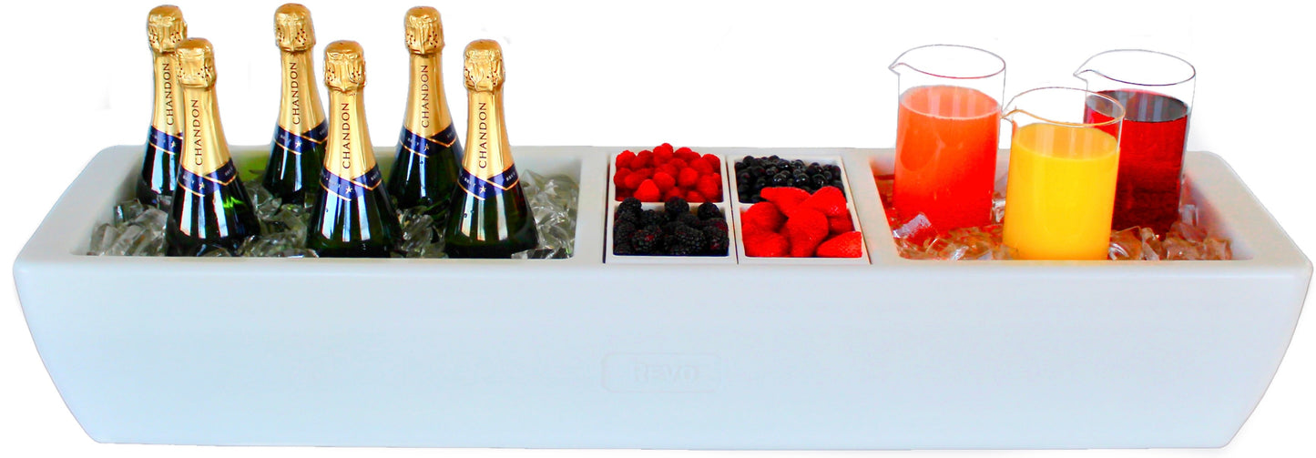 REVO Party Barge Cooler™ | Polar White