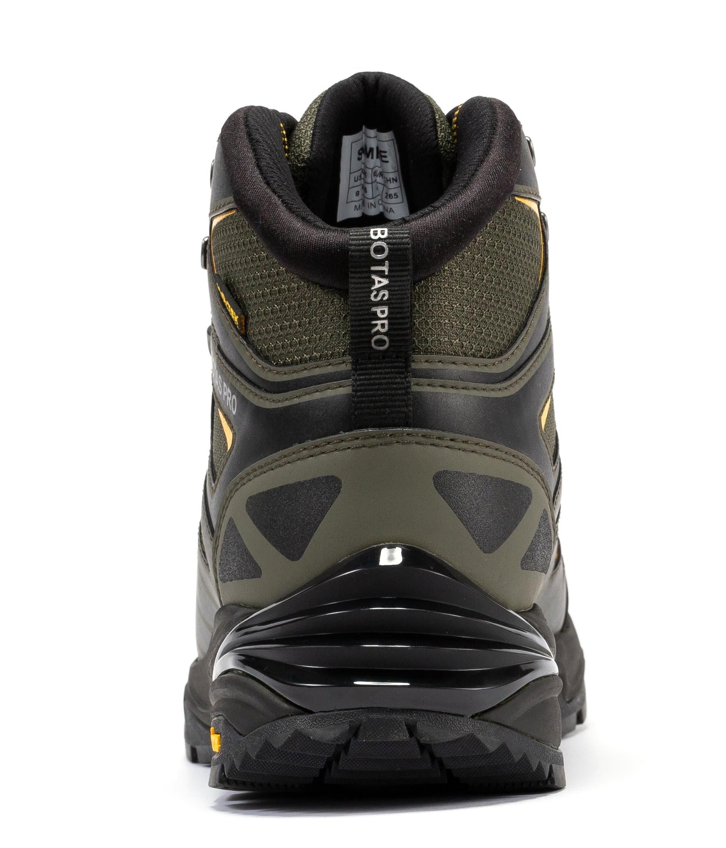 Botas Pro Metallic Green 6 Inch Waterproof Hiking Boots with VIBRAM® Traction Lug Outsole BP22111