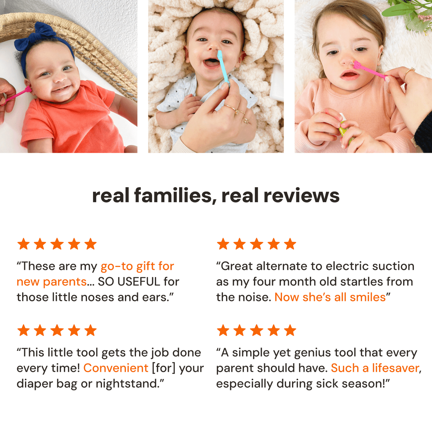 three pack booger picker