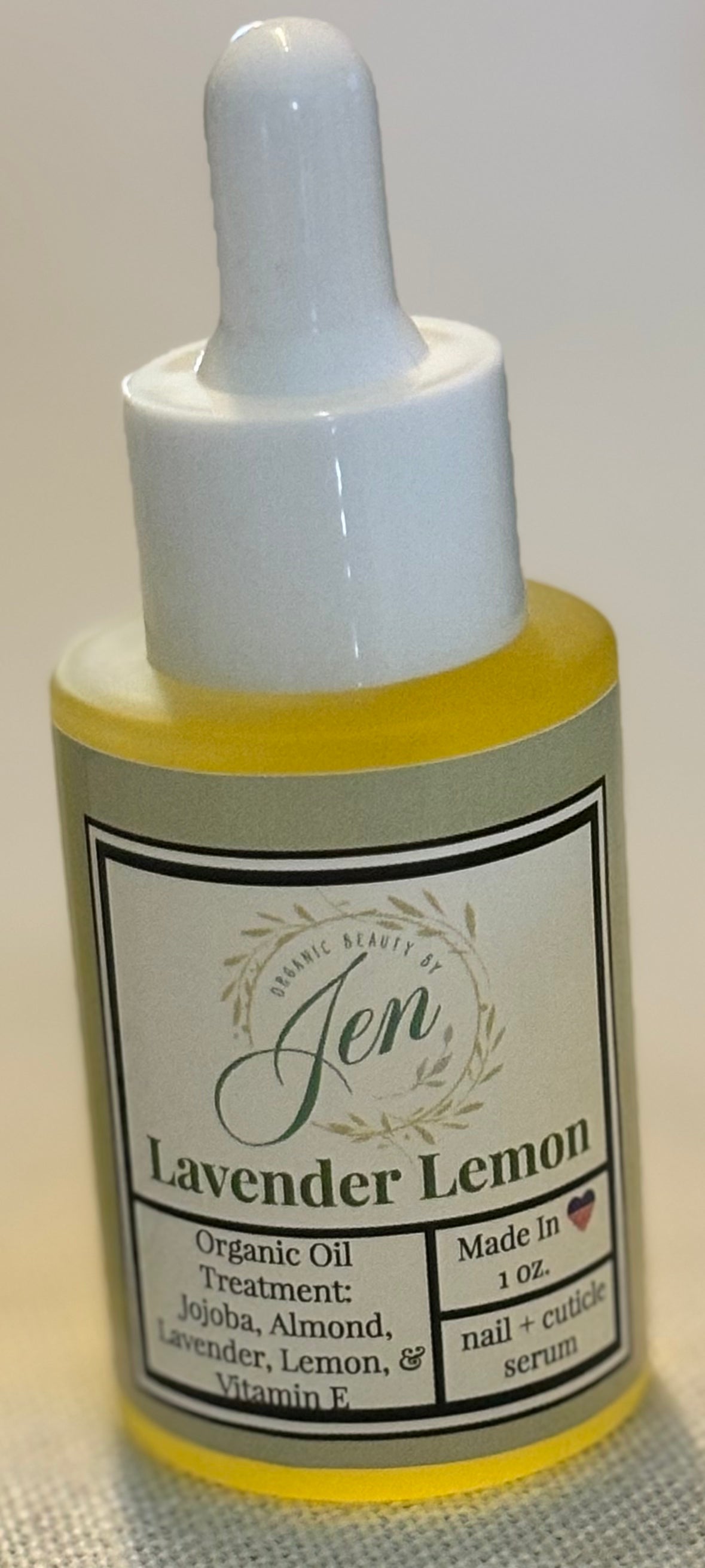 Organic Laverder Lemon Nail + Cuticle Treatment