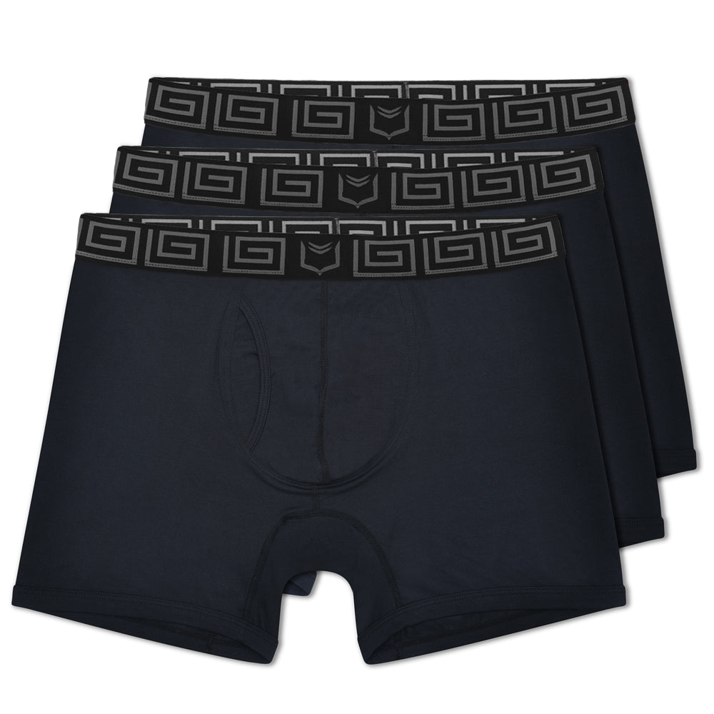SHEATH 4.0 Bamboo Men's Dual Pouch Boxer Brief 3 Pack