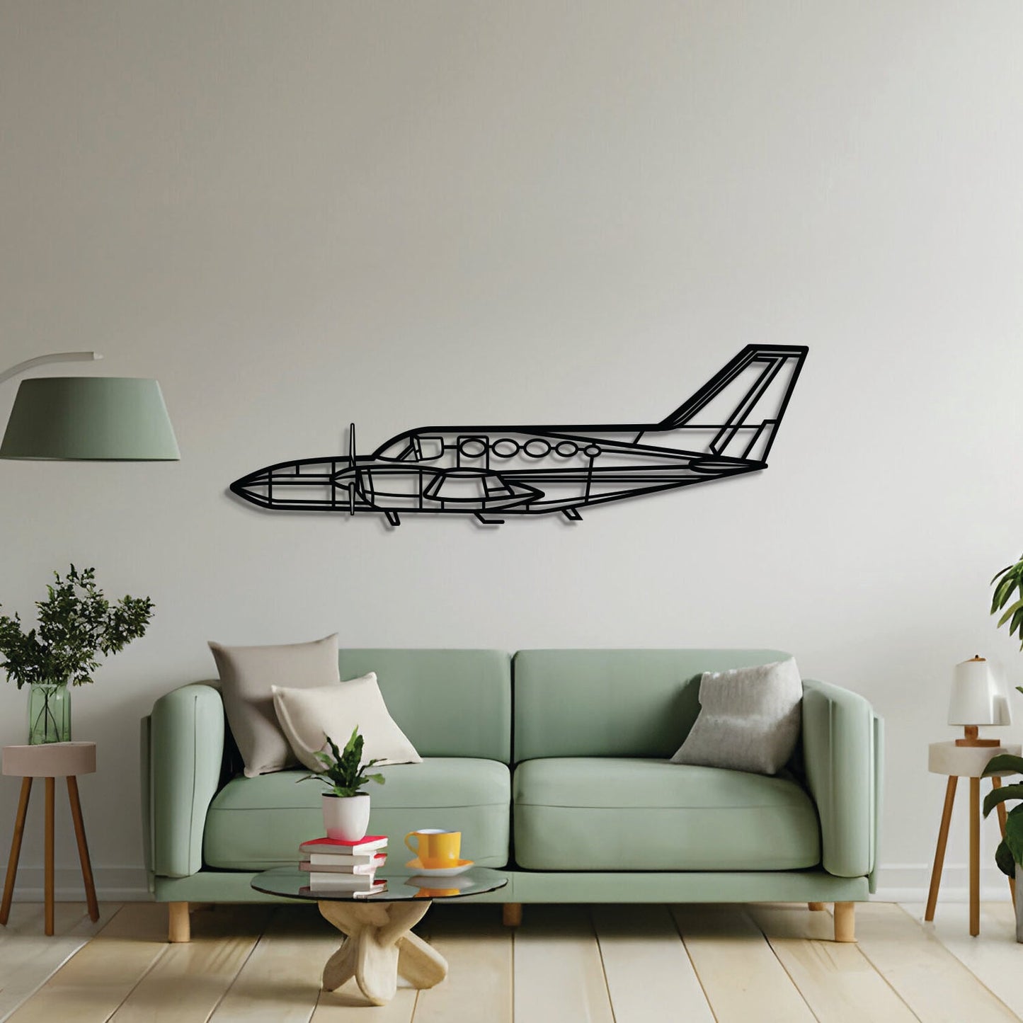 421 Metal Aircraft Wall Art - NCP0505