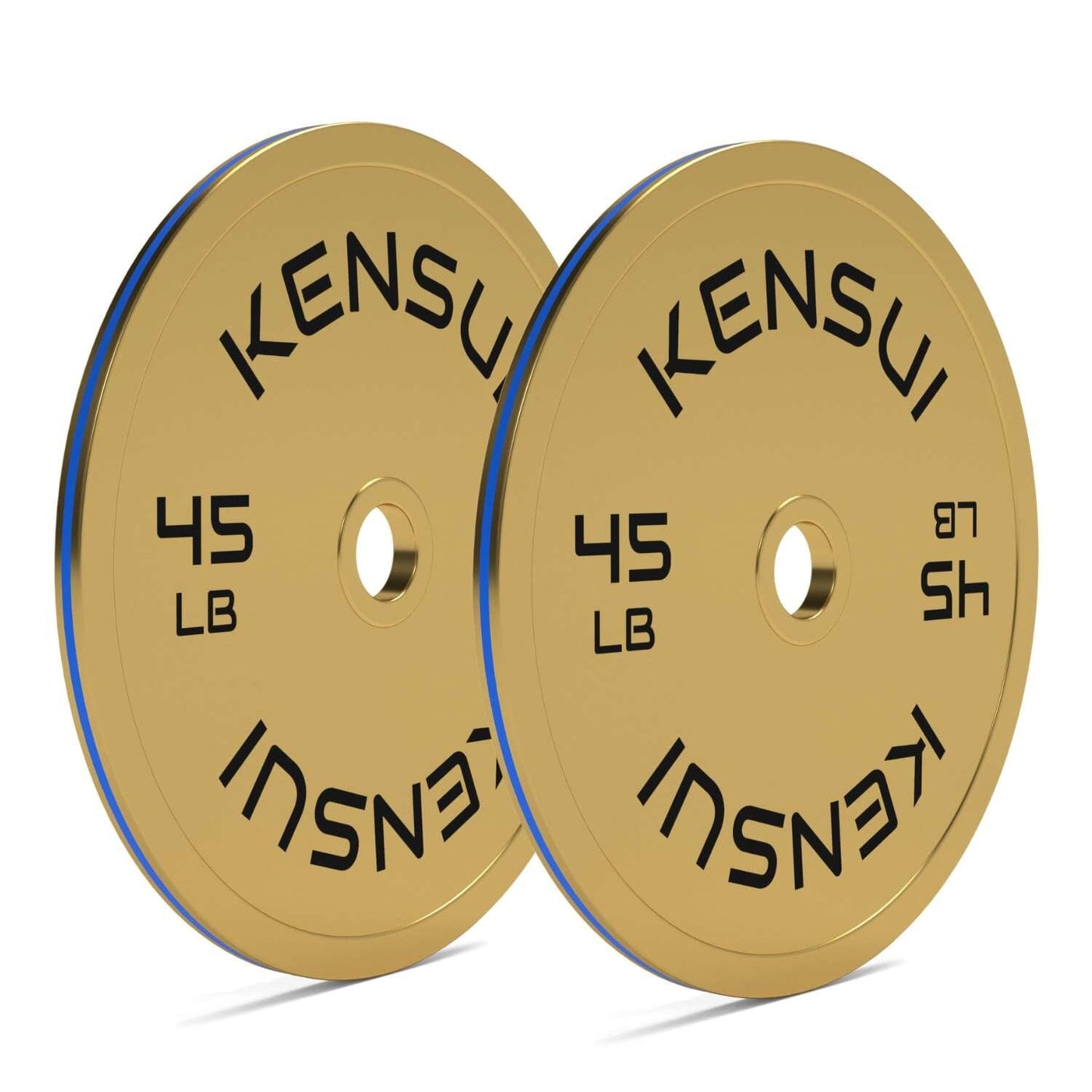 Calibrated Gold Weight Plates (LBS)