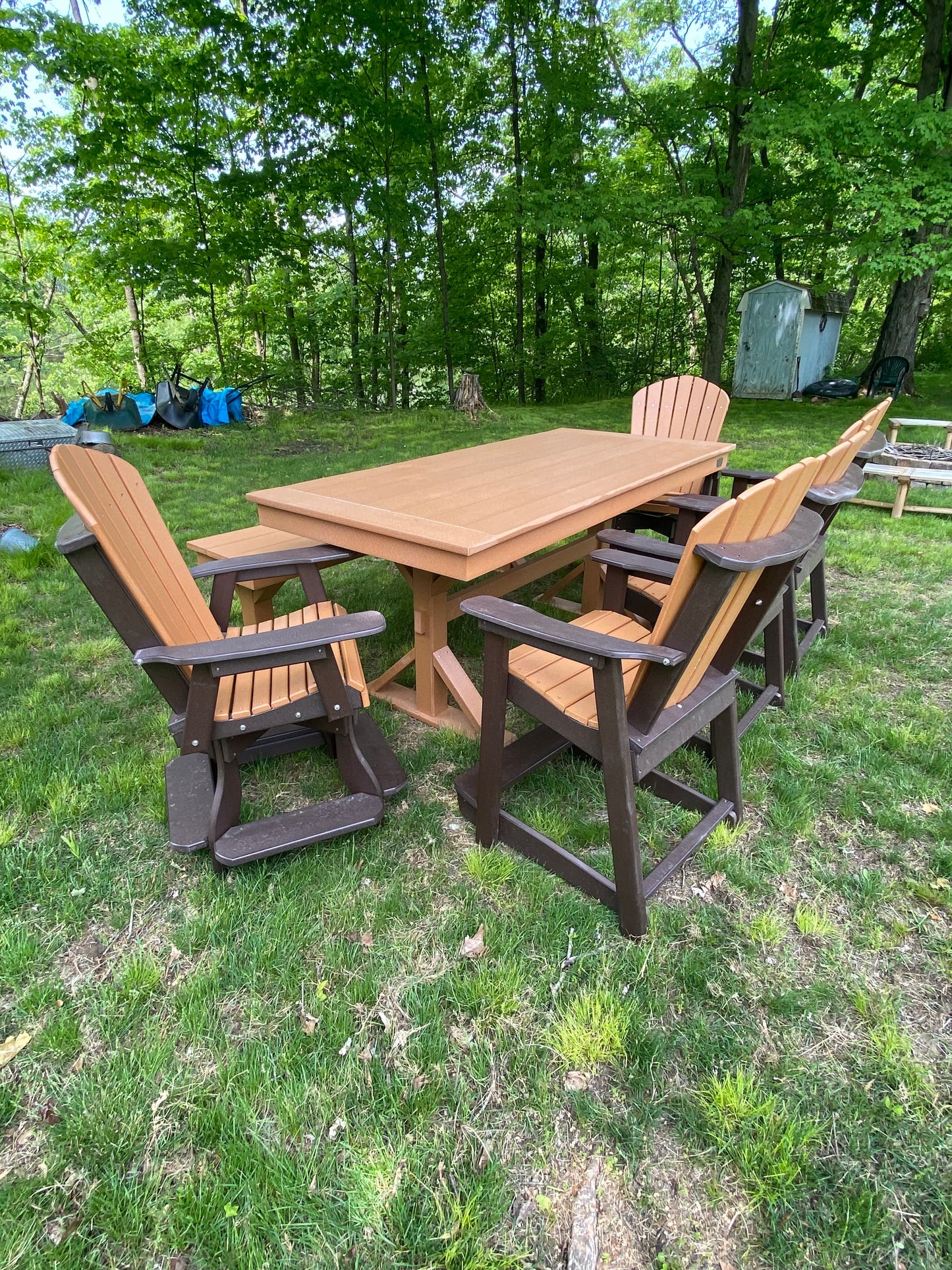 Swivel Fanback Glider