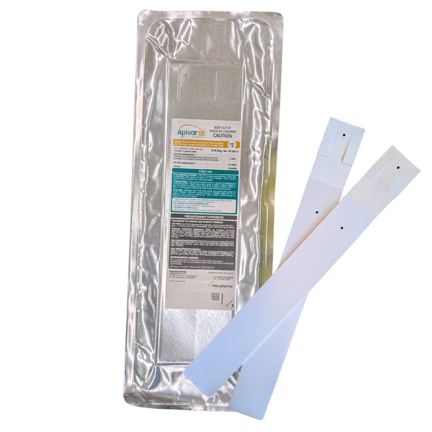 Apivar 2.0 Varroa Mite Strips