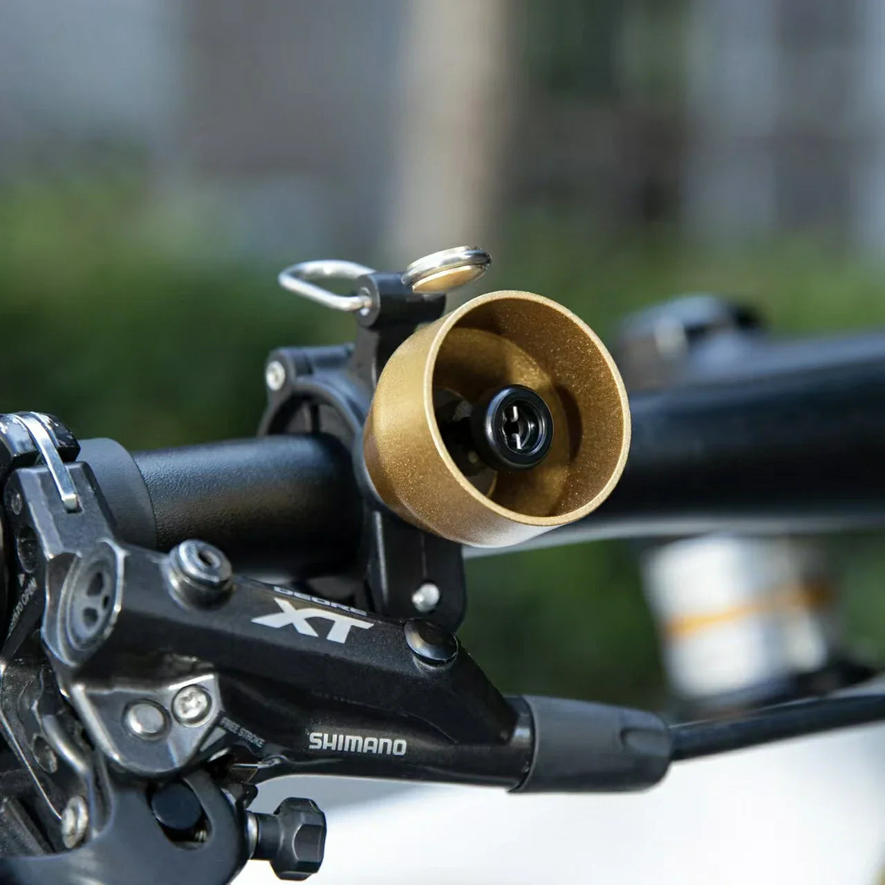 Vintage Trophy-Shaped Copper Alloy Bell