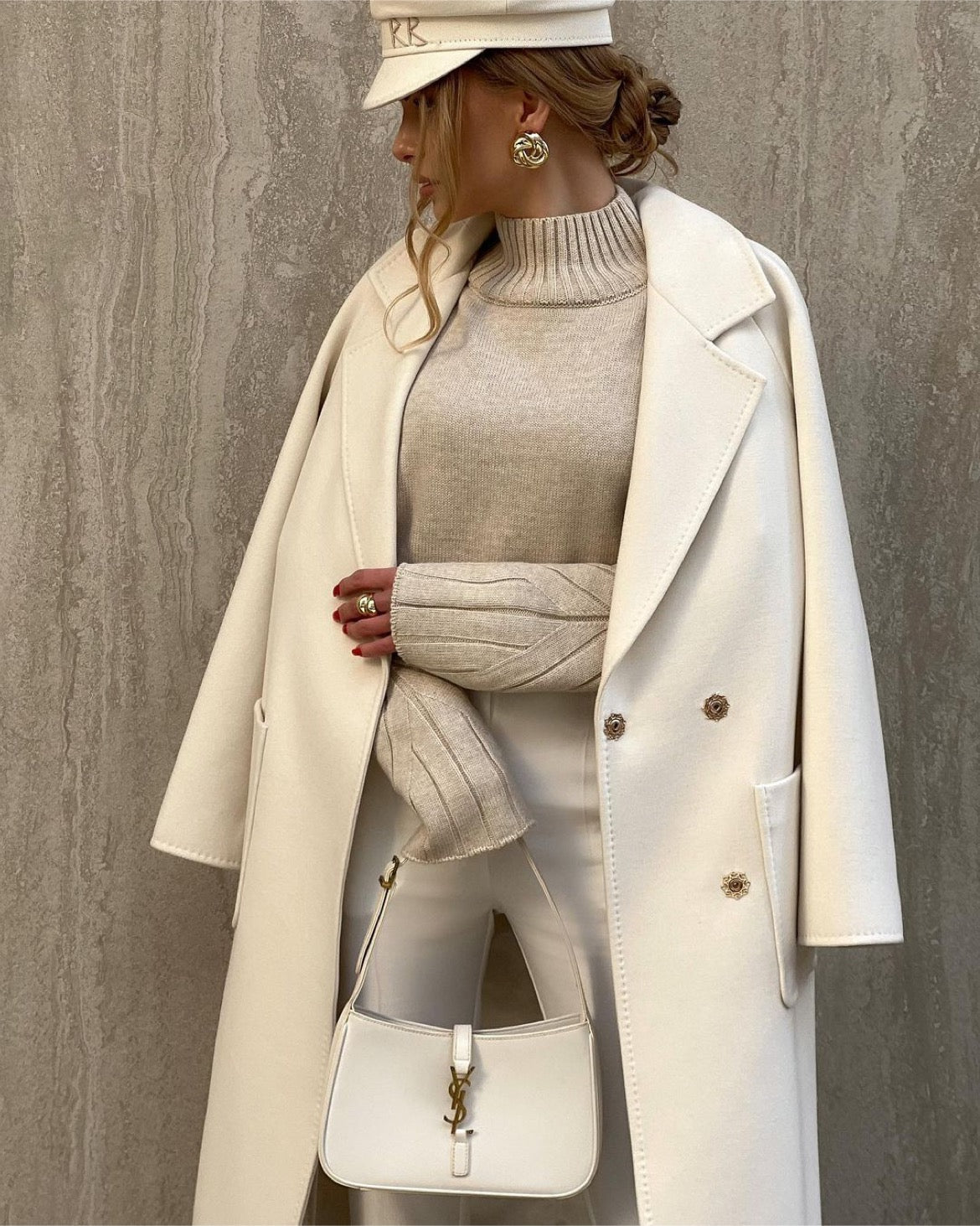 Pre-Order. Re-Stock Ships March 5. Factor Classic Wool Blend Overcoat