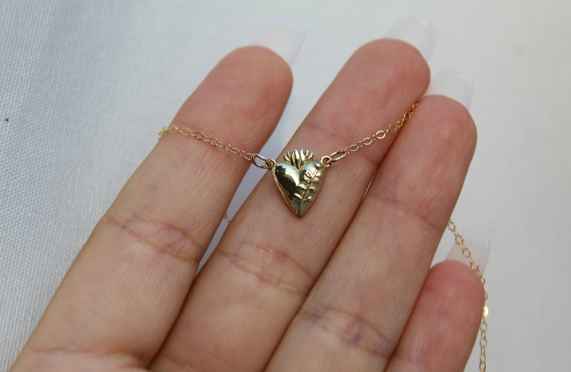 Chaste Heart Of St. Joseph Necklace