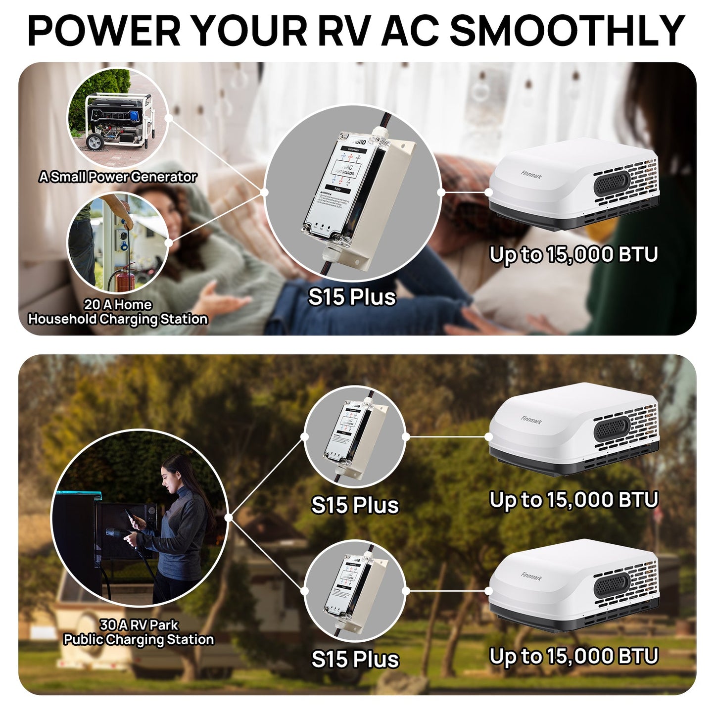 S15 Plus Soft Start for RV Air Conditioner