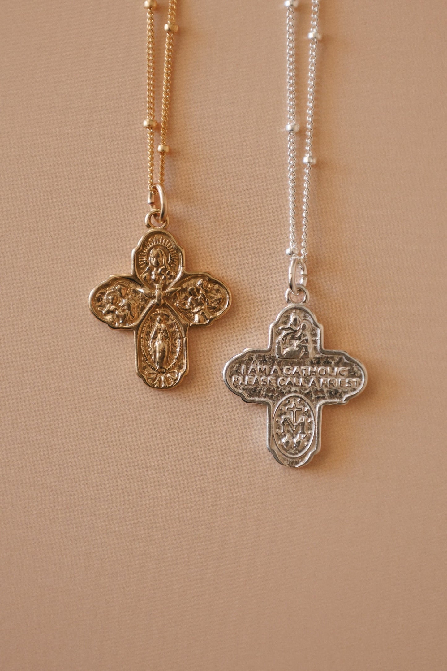 Four Way Cross Necklace