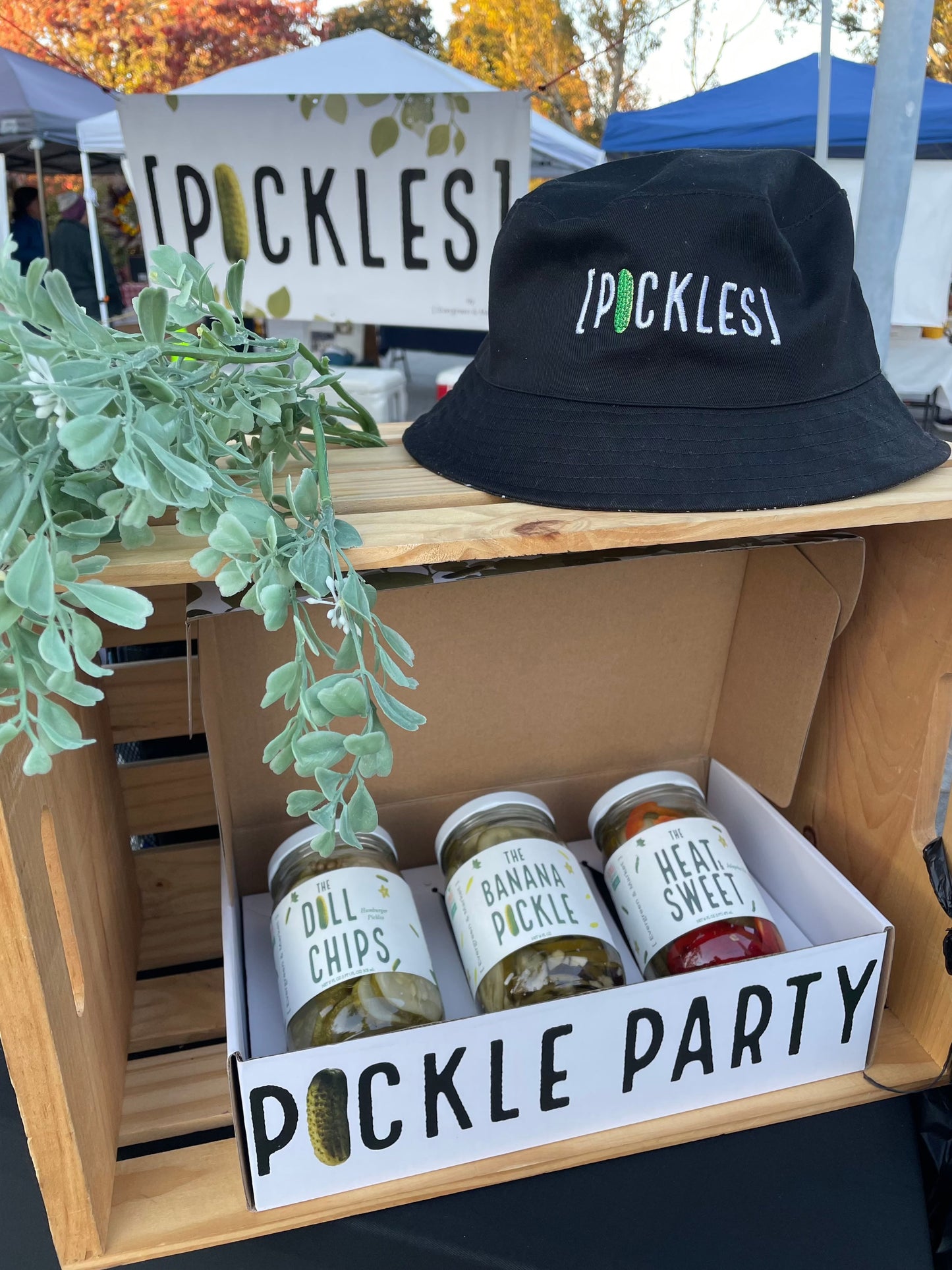 3 Jars Gift Box - Pickle Party Pack for Gourmet Lovers
