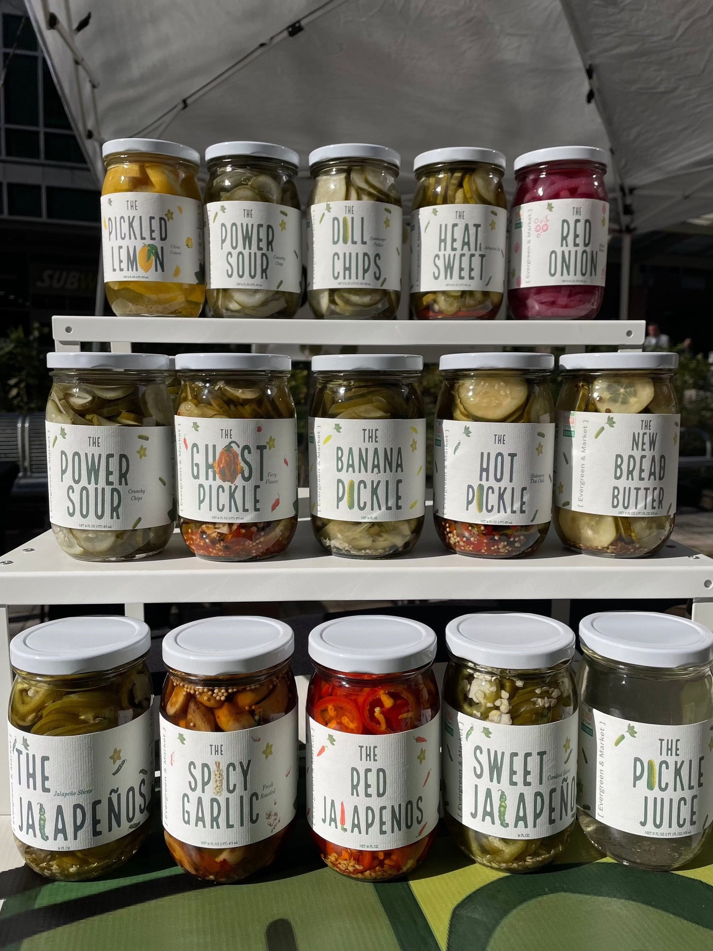 Pickles by Evergreen and Market - Flavor of the Month